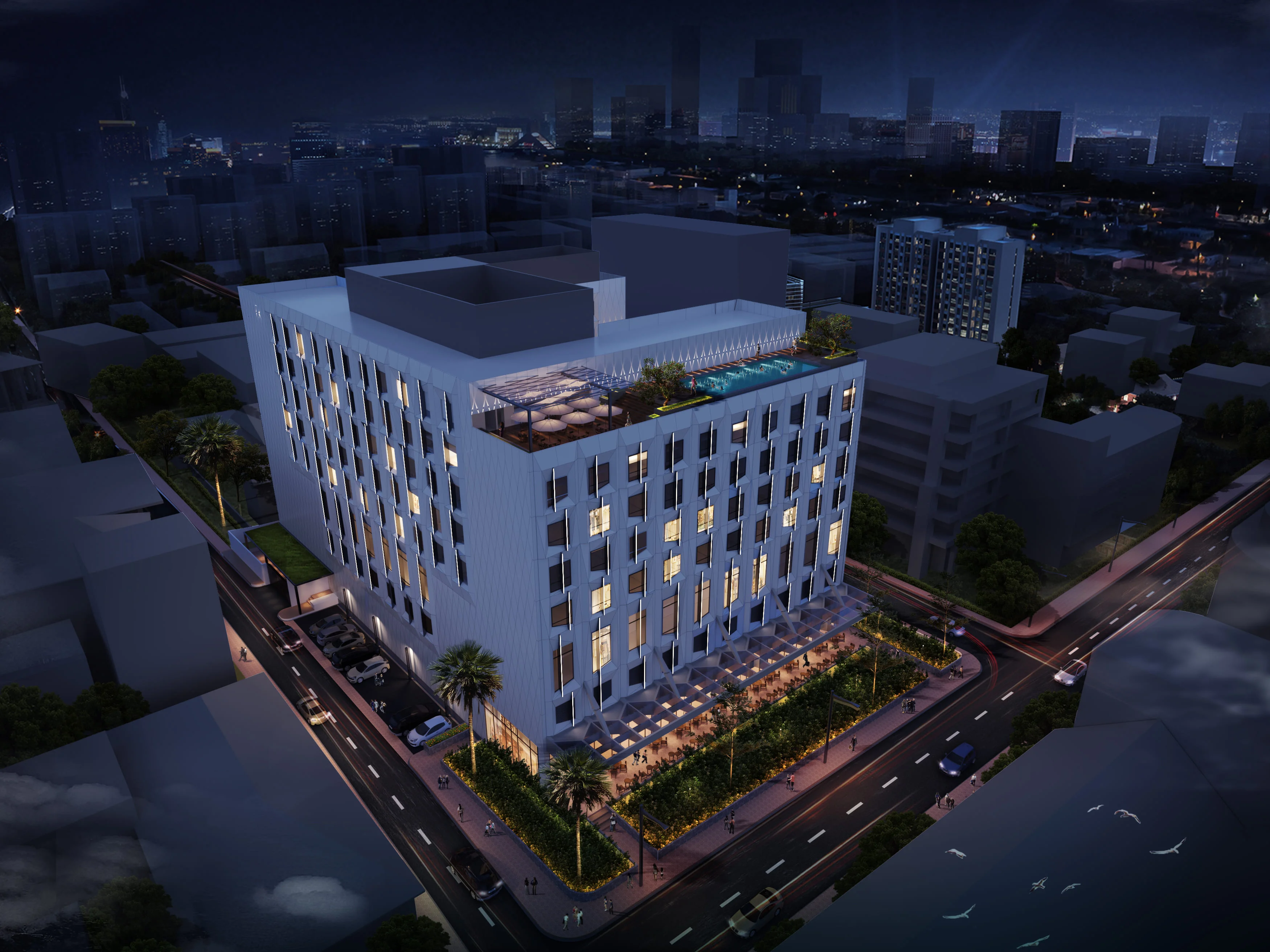 1rendered View - DoubleTree by Hilton Hotel