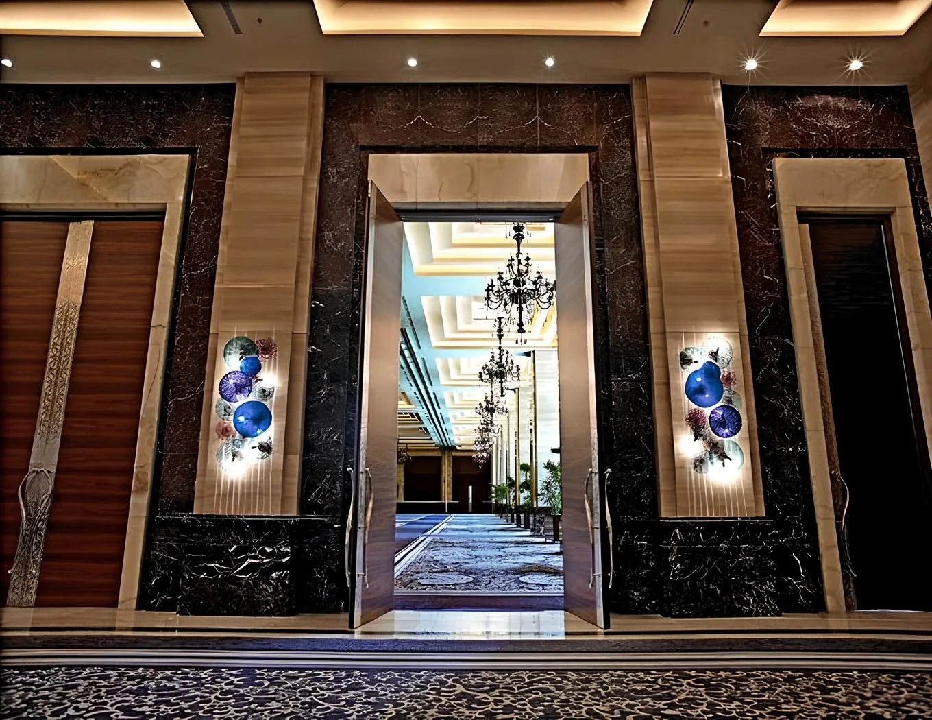 Ballroom Door - Hotel Indonesia Kempinski