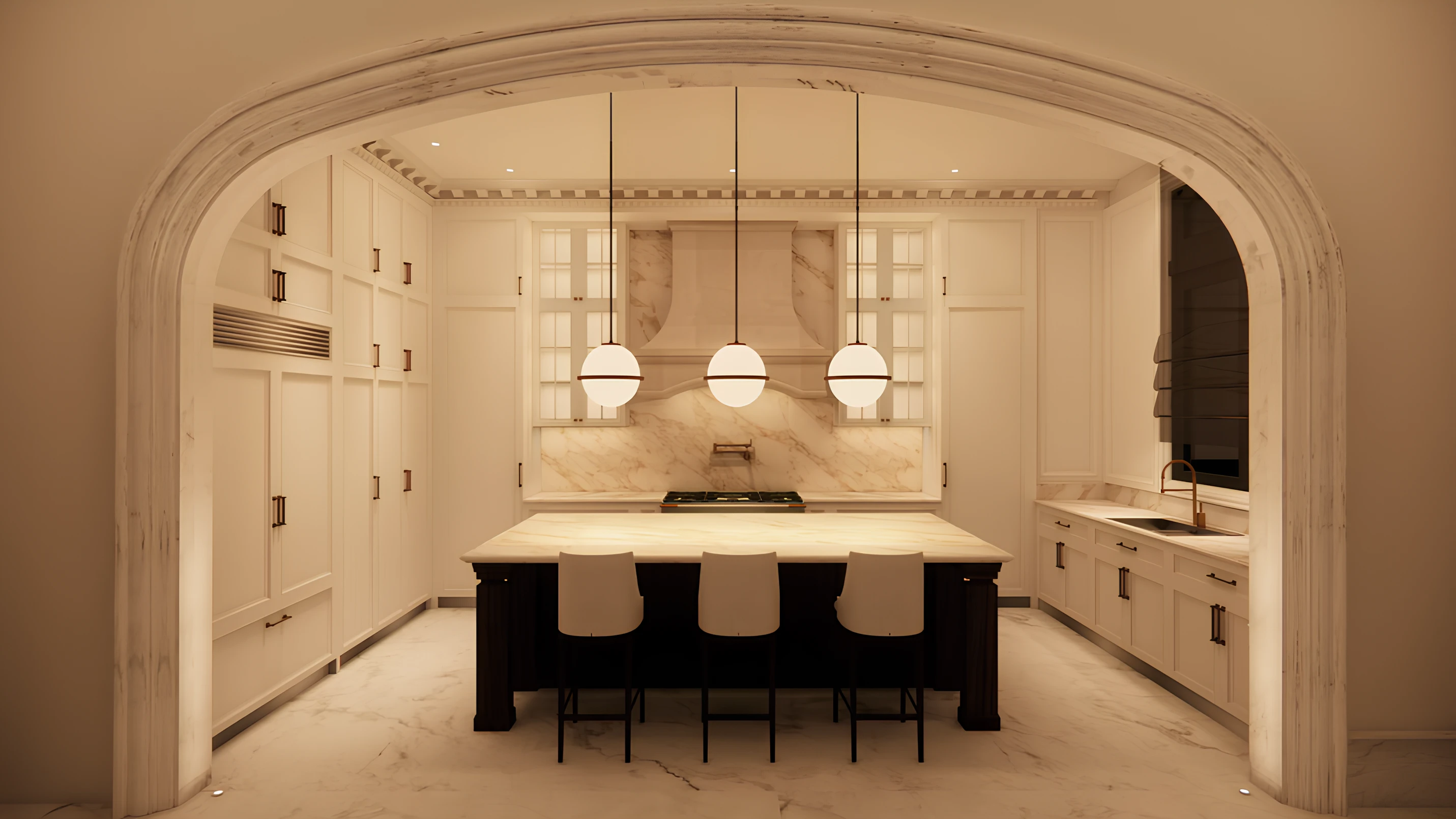 Kitchen - Intercon Residence