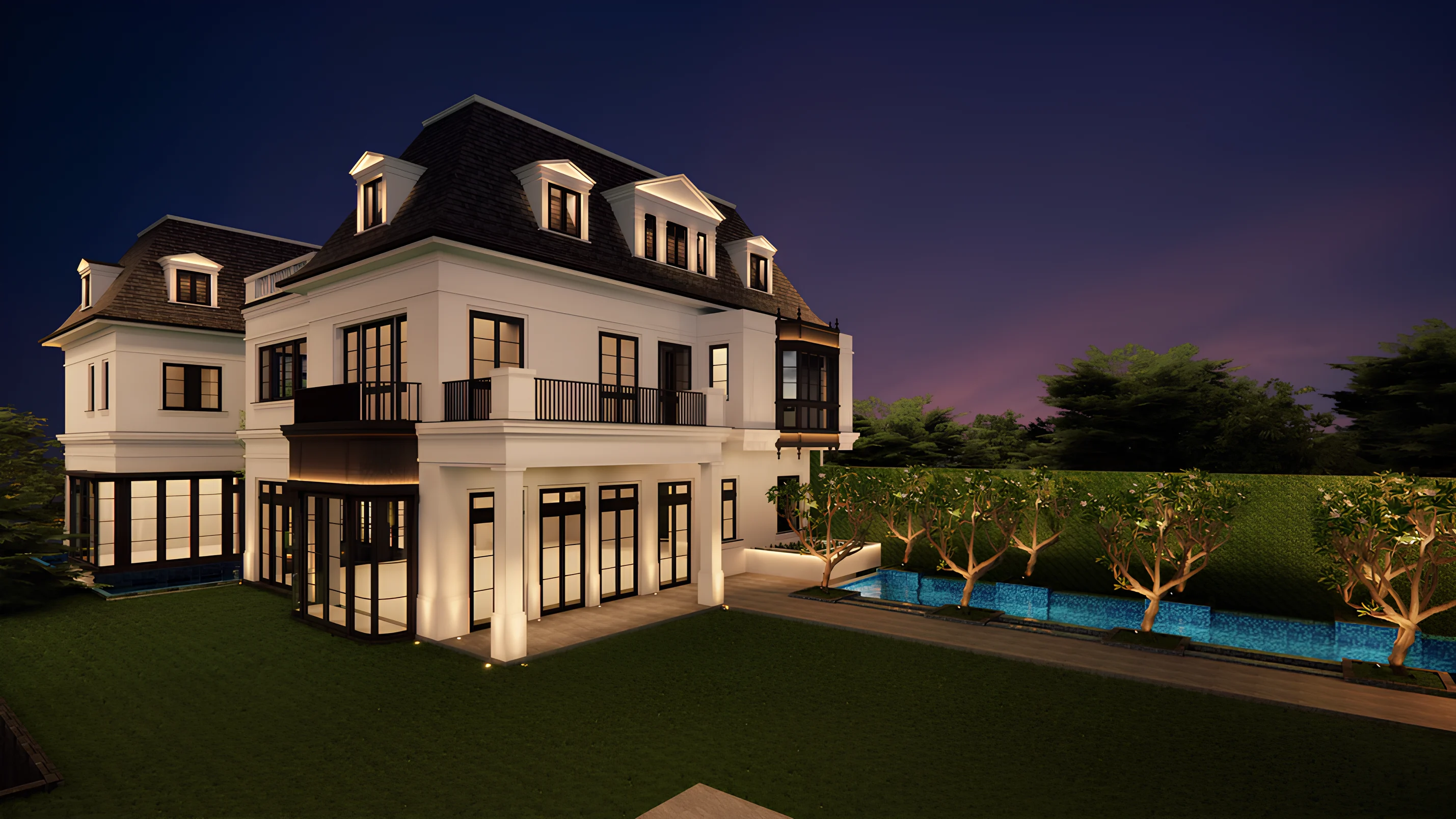 Outside View - Intercon Residence