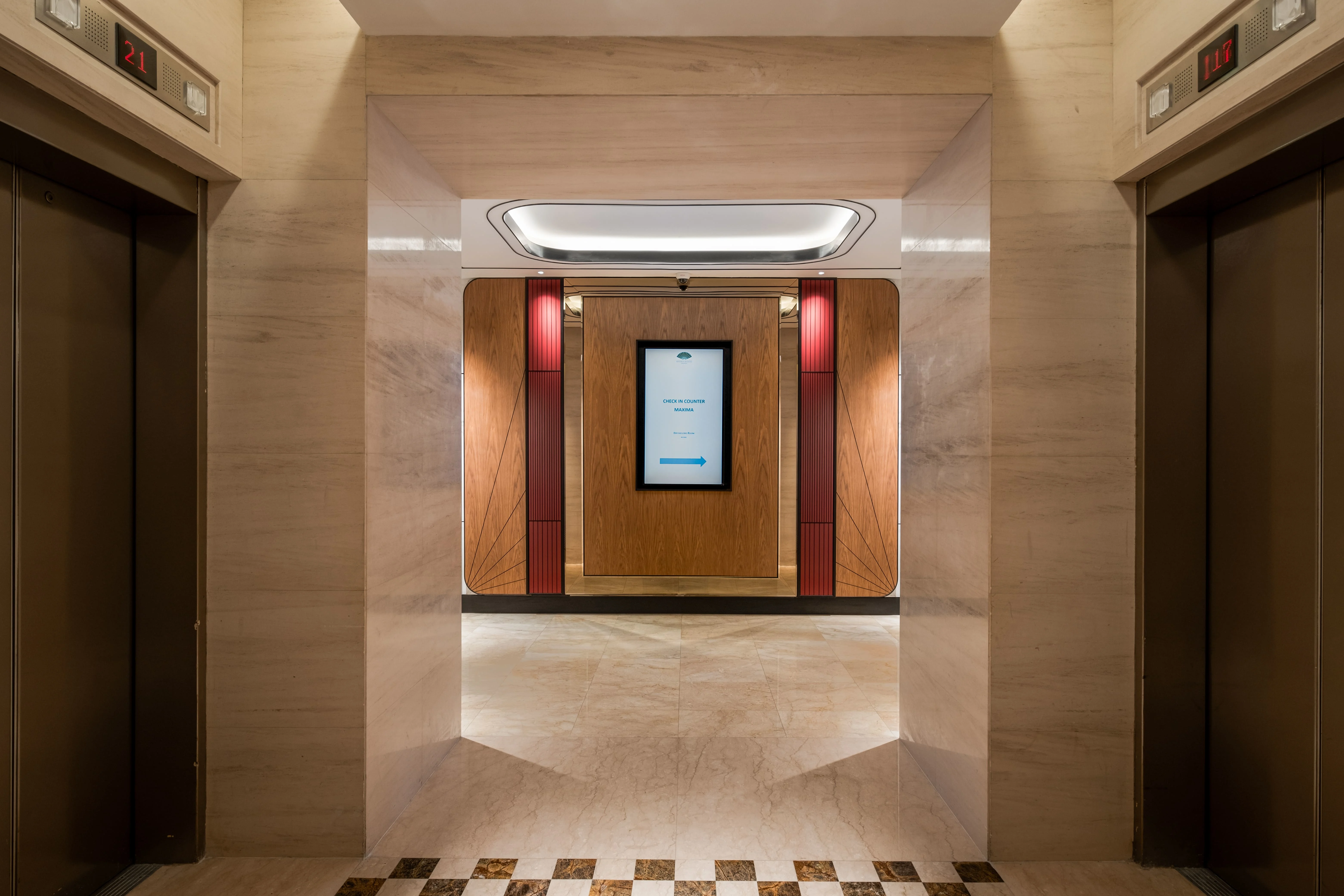 9Lift Lobby - Mandarin Oriental Hotel